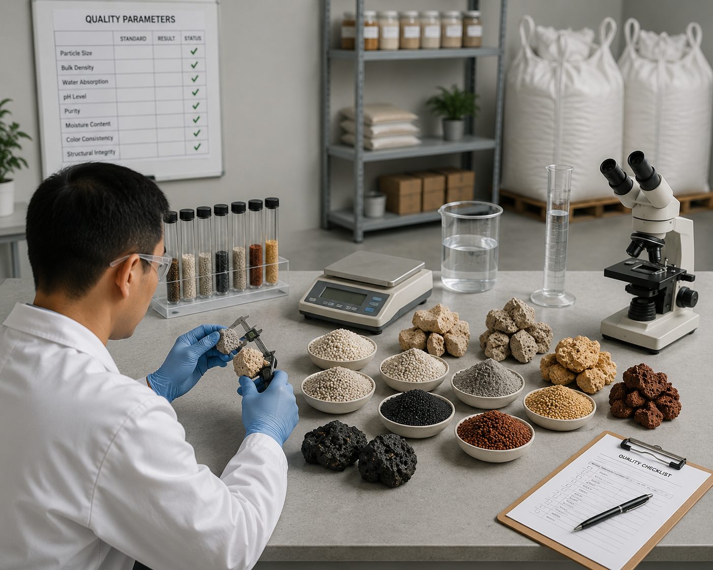 Laboratory quality testing
